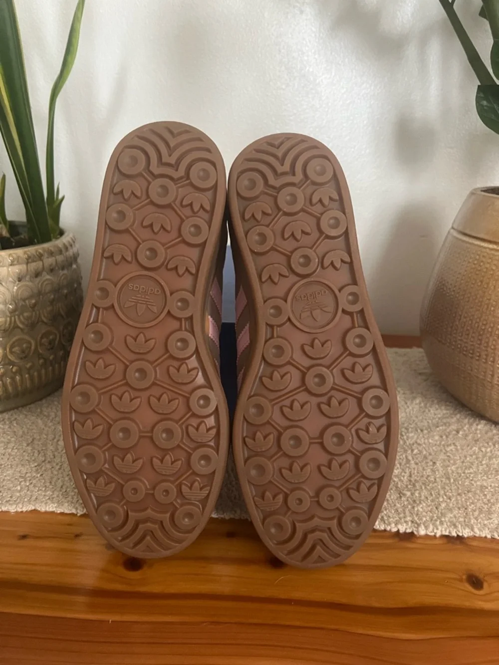 adidas Gazelle Bold Sneakers — Brown and Light Pink - Picture 5 of 5